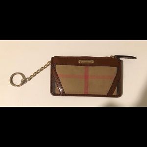 Authentic Burberry Card holder and key holder